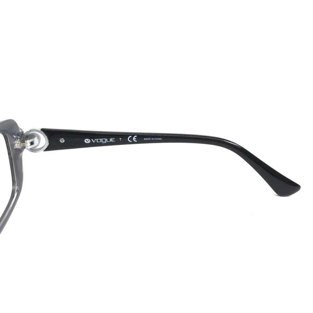 Vogue Eyeglasses Frame VO2749-H 1993 Polished Black Cat Eye Pearls 51-18-135
